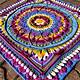 Crochet Mandala Blanket Pattern Free