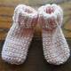 Crochet Newborn Socks Free Pattern