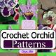 Crochet Orchid Pattern Free