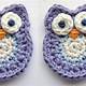 Crochet Owl Applique Pattern Free
