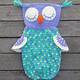 Crochet Owl Plastic Bag Holder Free Pattern