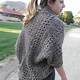 Crochet Shawl With Sleeves Pattern Free