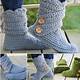 Crochet Slipper Boots Free Pattern