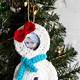 Crochet Snowman Ornament Free Pattern