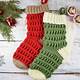 Crochet Stocking Ornament Free Pattern