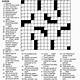 Crossword Puzzles Easy Free Printable