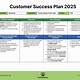 Customer Success Plan Template Excel