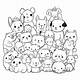 Cute Animals Coloring Pages Printable
