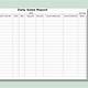Daily Sales Template Excel