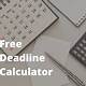 Deadline Calculator Legal