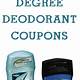 Degree Deodorant Printable Coupons