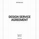 Design Service Agreement Template