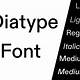Diatype Font Free Download