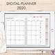 Digital Planner Template Kit