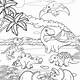 Dinosaur Free Coloring Pages