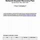 Disaster Recovery Plan Template Doc