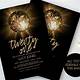 Disco Ball Invitation Template