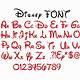 Disney Fonts Free Download