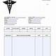 Doctor's Office Invoice Template