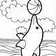 Dolphin Free Coloring Pages