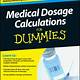 Dosage And Calculations Book