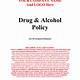 Dot Drug And Alcohol Policy Template