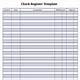 Download Check Register Template