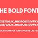 Download Free Bold Fonts