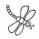 Dragonfly Coloring Pages Free