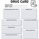 Drug Card Template Nursing