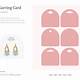 Earring Card Template Free