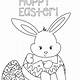Easter Coloring Sheets Free Printable