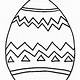 Easter Egg Coloring Page Free