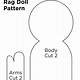 Easy Printable Rag Doll Patterns