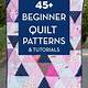 Easy Quilting Patterns Free