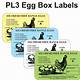 Egg Carton Labels Template Free