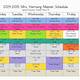 Elementary Master Schedule Template