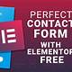 Elementor Contact Form 7