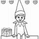 Elf On The Shelf Printables Coloring Pages