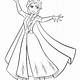 Elsa Coloring Pages Free