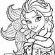 Elsa Free Printable Coloring Pages