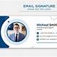 Email Signature Template With Social Media