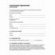 Employee Commission Agreement Template