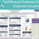Employee Compensation And Benefits Template Excel