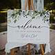 Etsy Wedding Welcome Sign Template