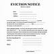 Eviction Notice Templates Free