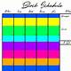 Excel Block Schedule Template