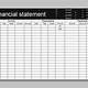 Excel Financial Report Template
