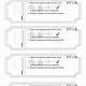 Exit Ticket Template Free