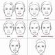 Face Shape Template